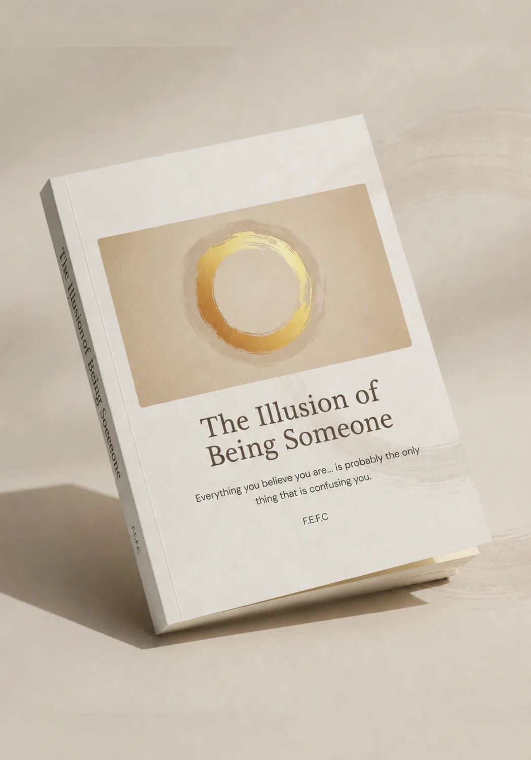 The Illusion of Being Someone — Cover